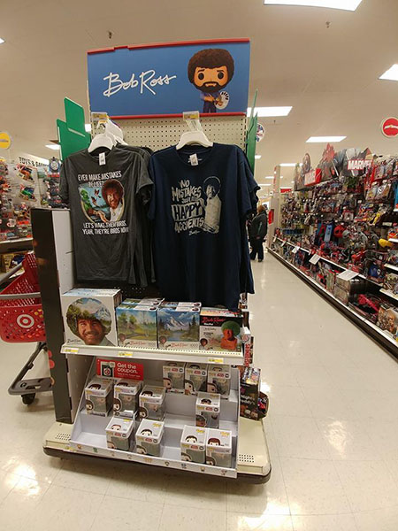 Bob Ross Target Display